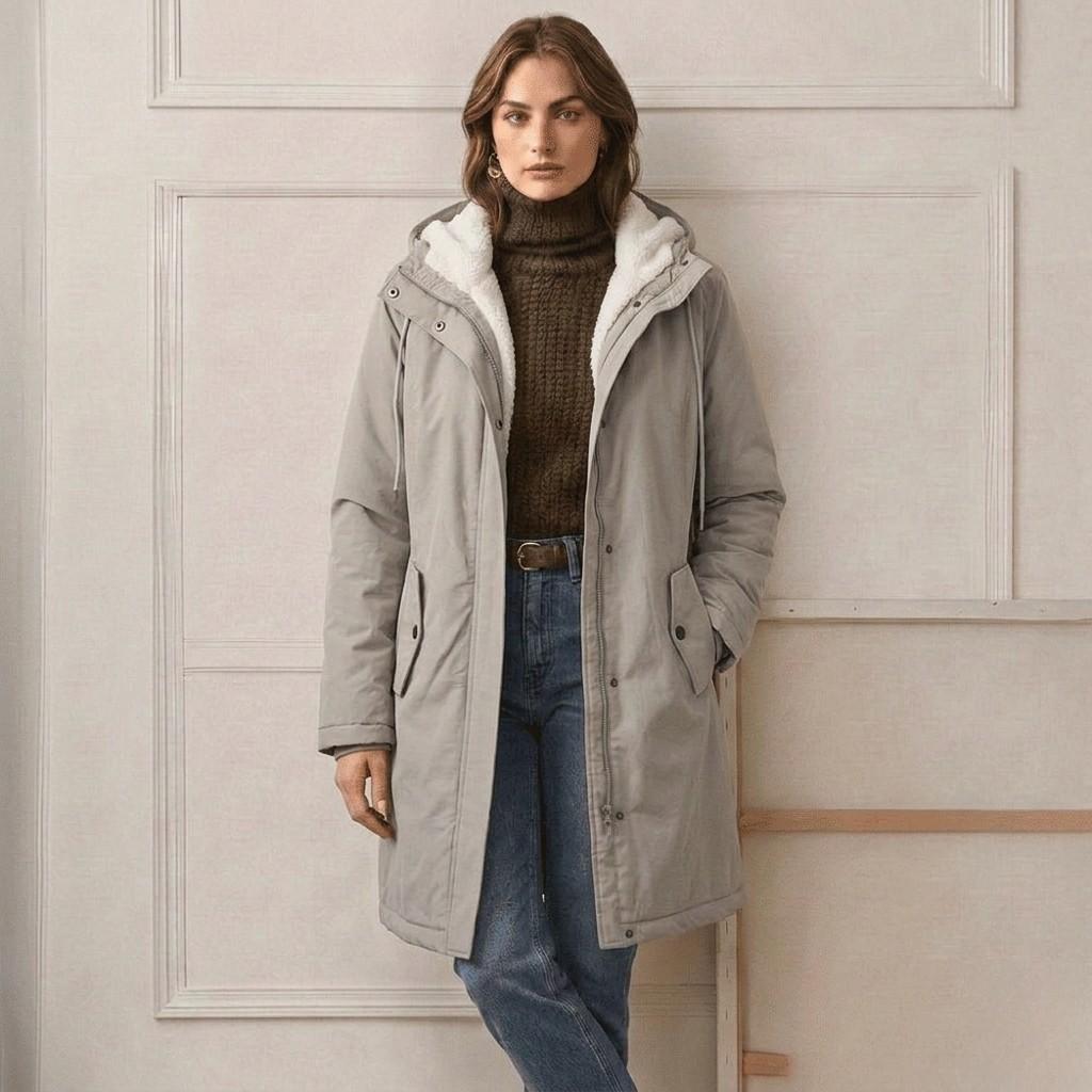 LEAH | Waterproof parka with fleece lining