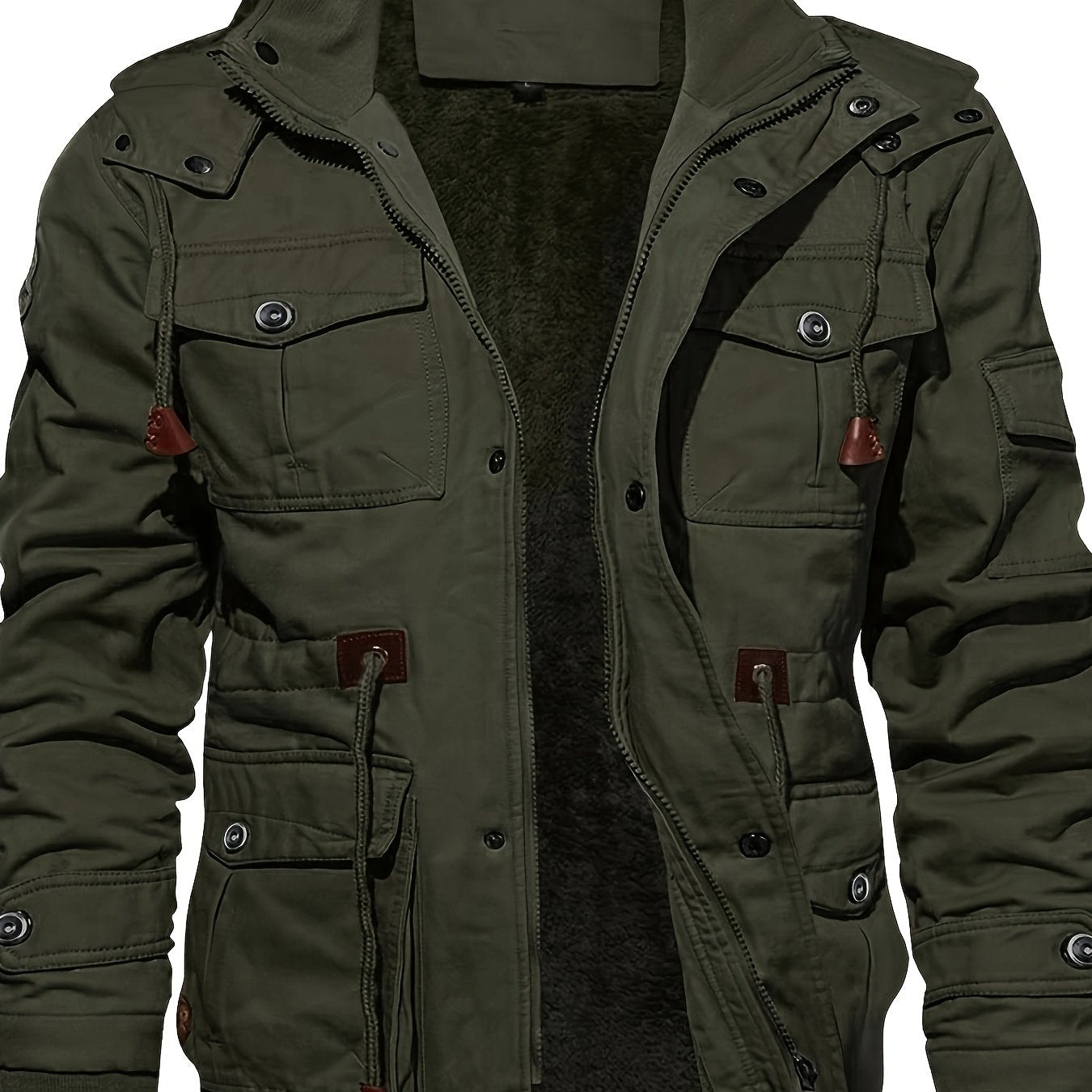 EVAN | Long men's coat with hood