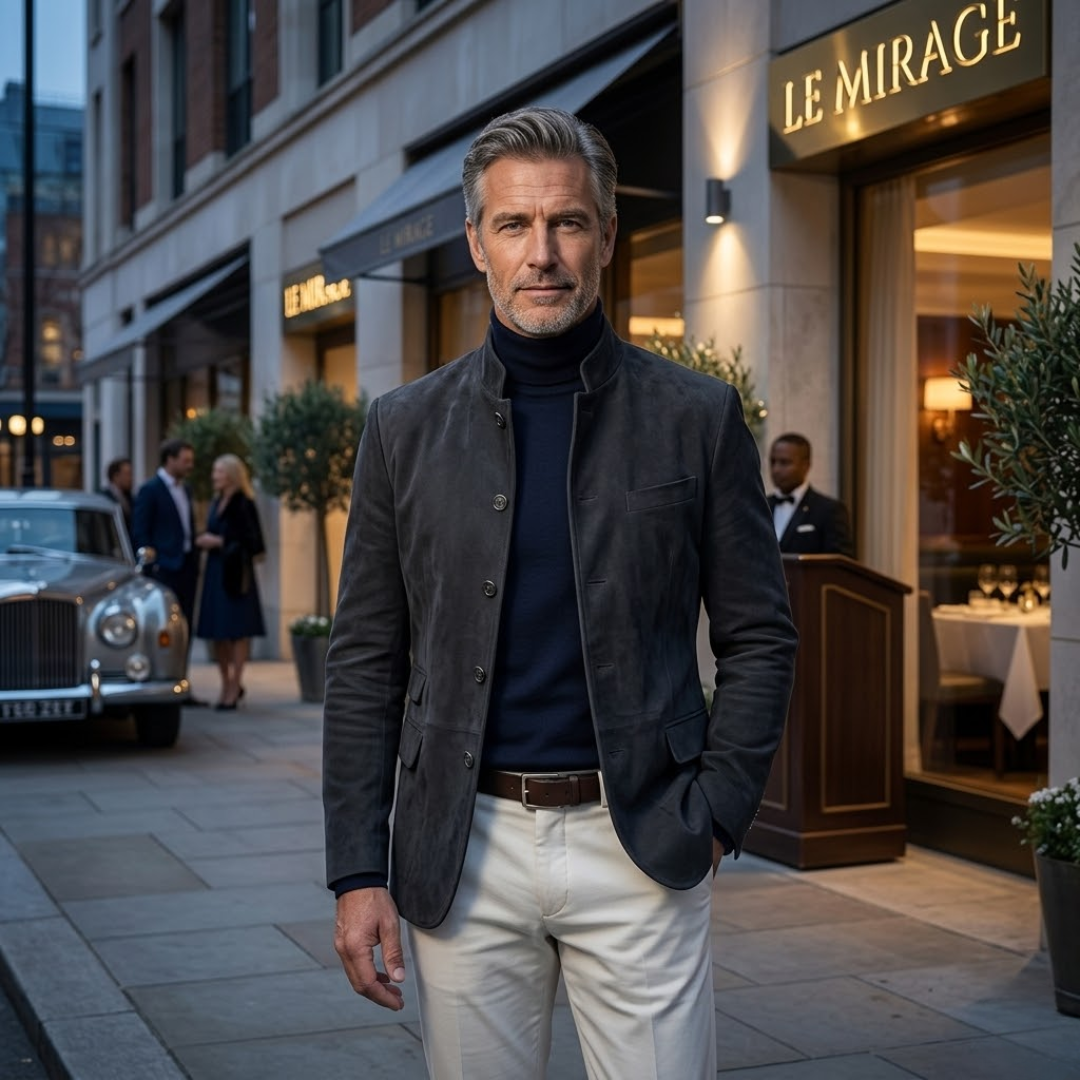 SILAS | Tailored blazer with notched lapel