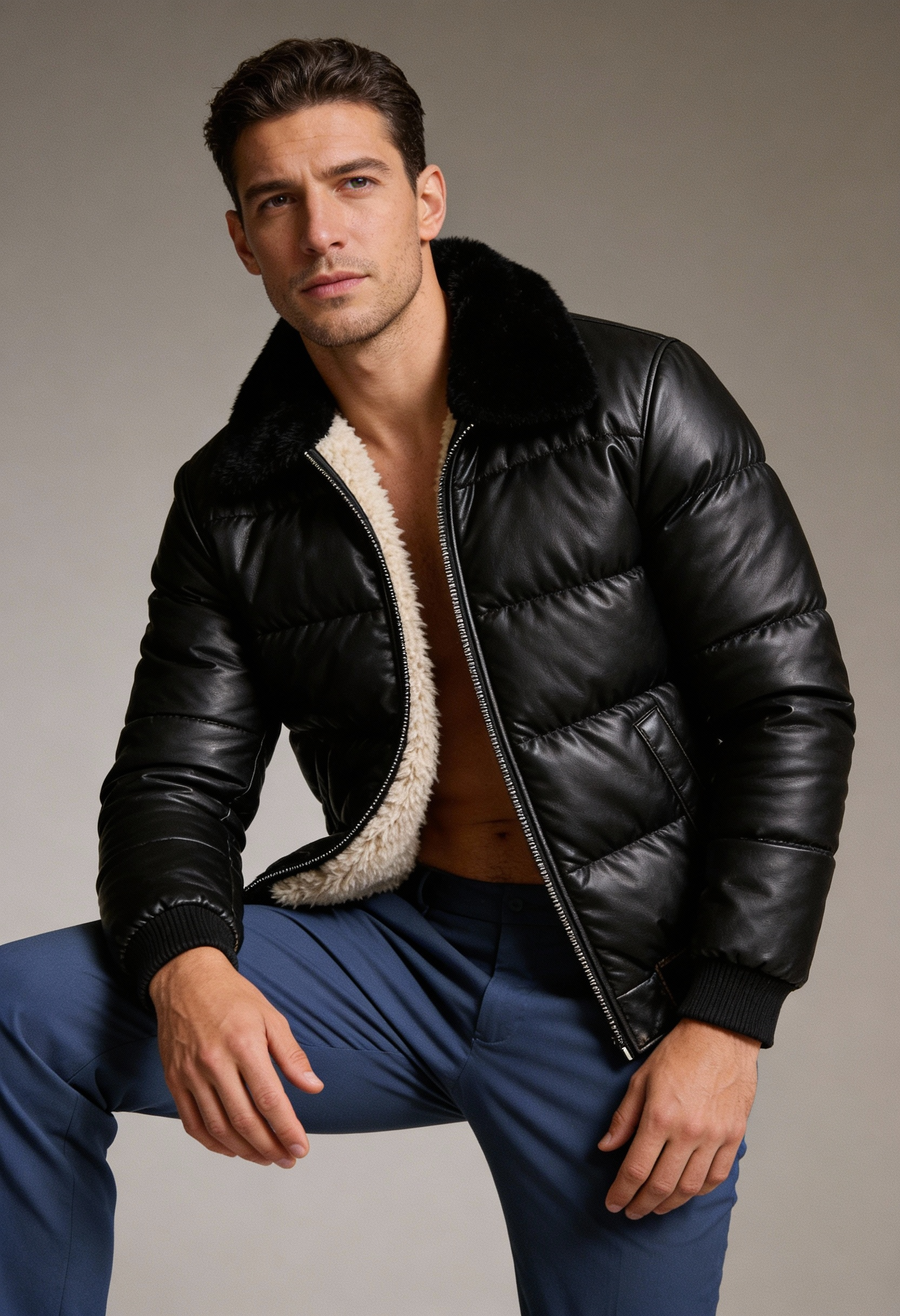 WIKTOR | Jacket with high collar