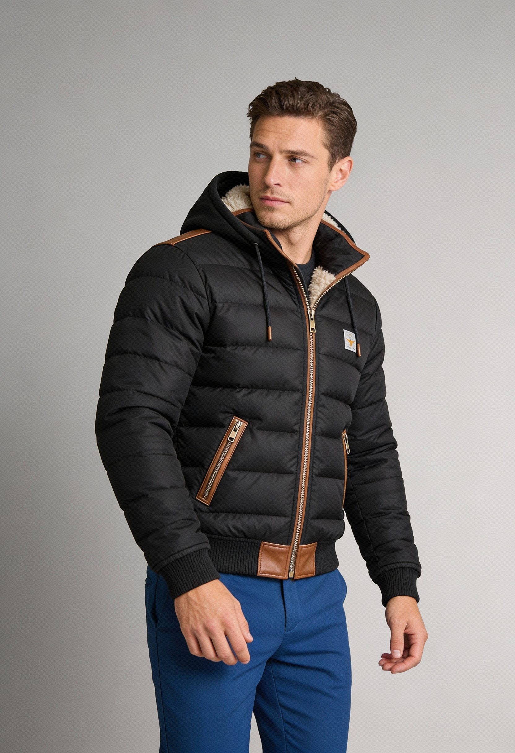 DAMIAN | Hooded jacket with padding