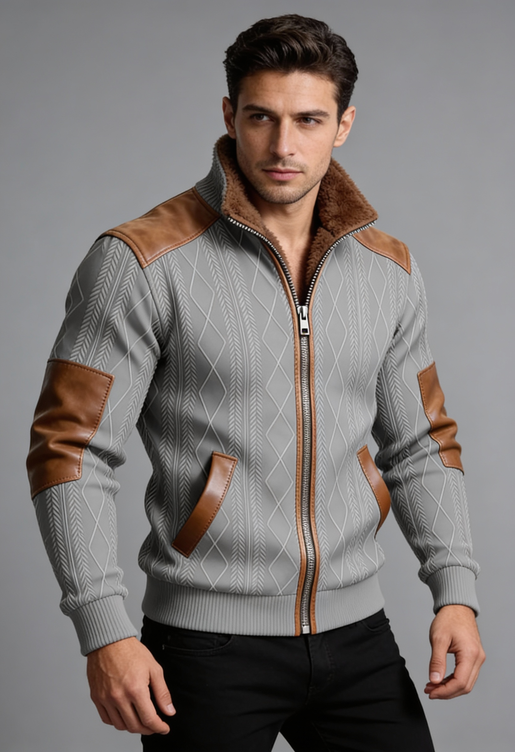 NOEL | Jacket with high collar