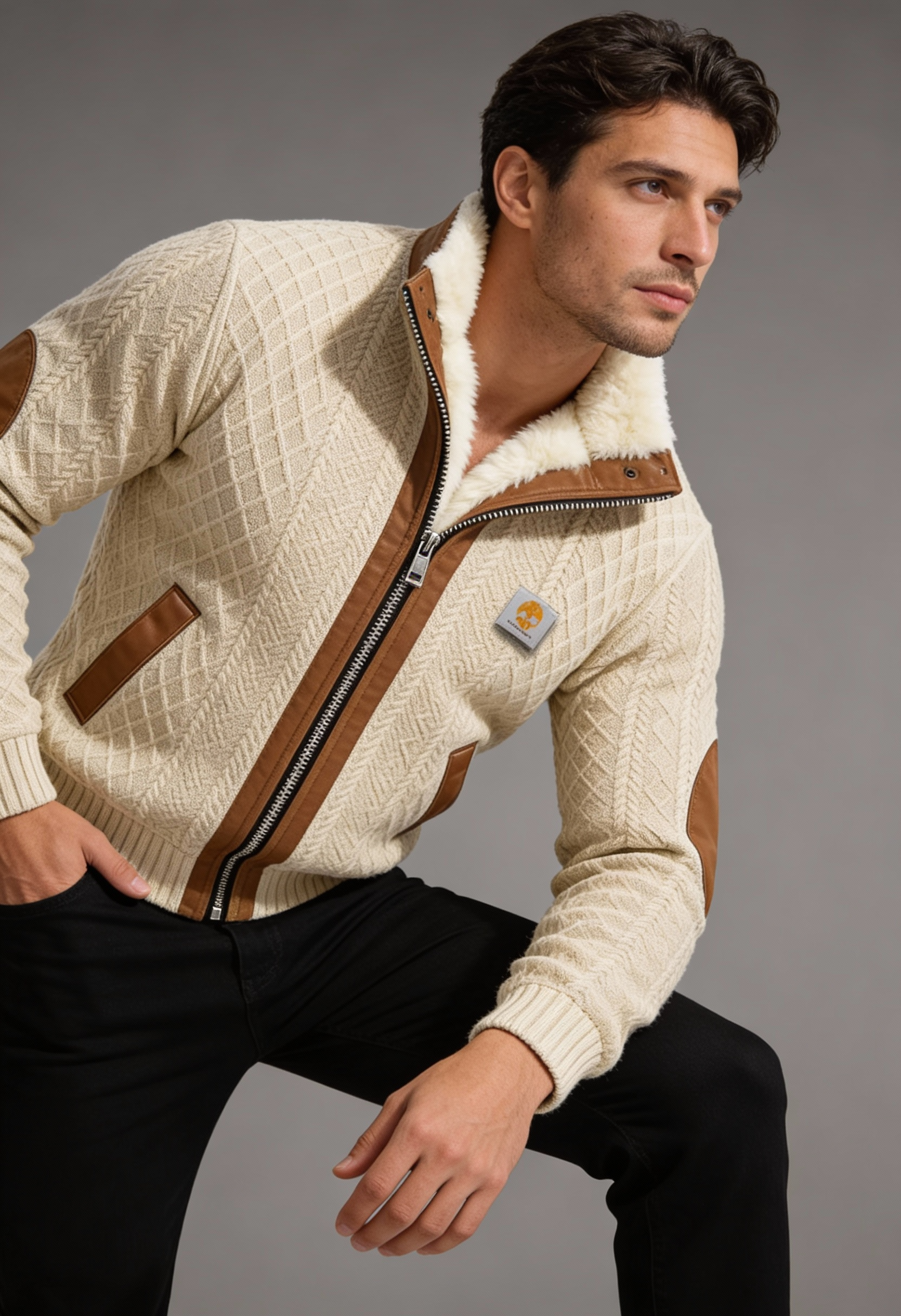 KACPER | Down jacket with collar