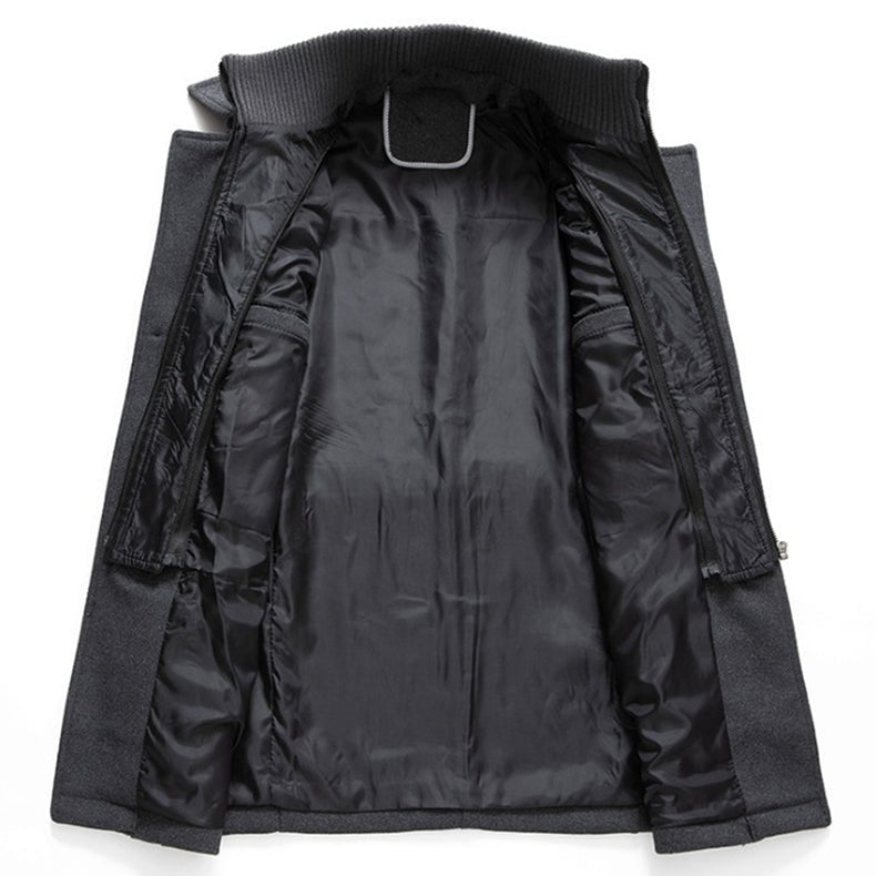 ARTHUR | Winter coat with button-zip closure