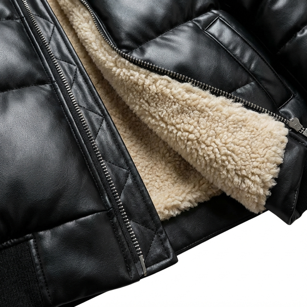 BEAU | Quilted jacket with high collar