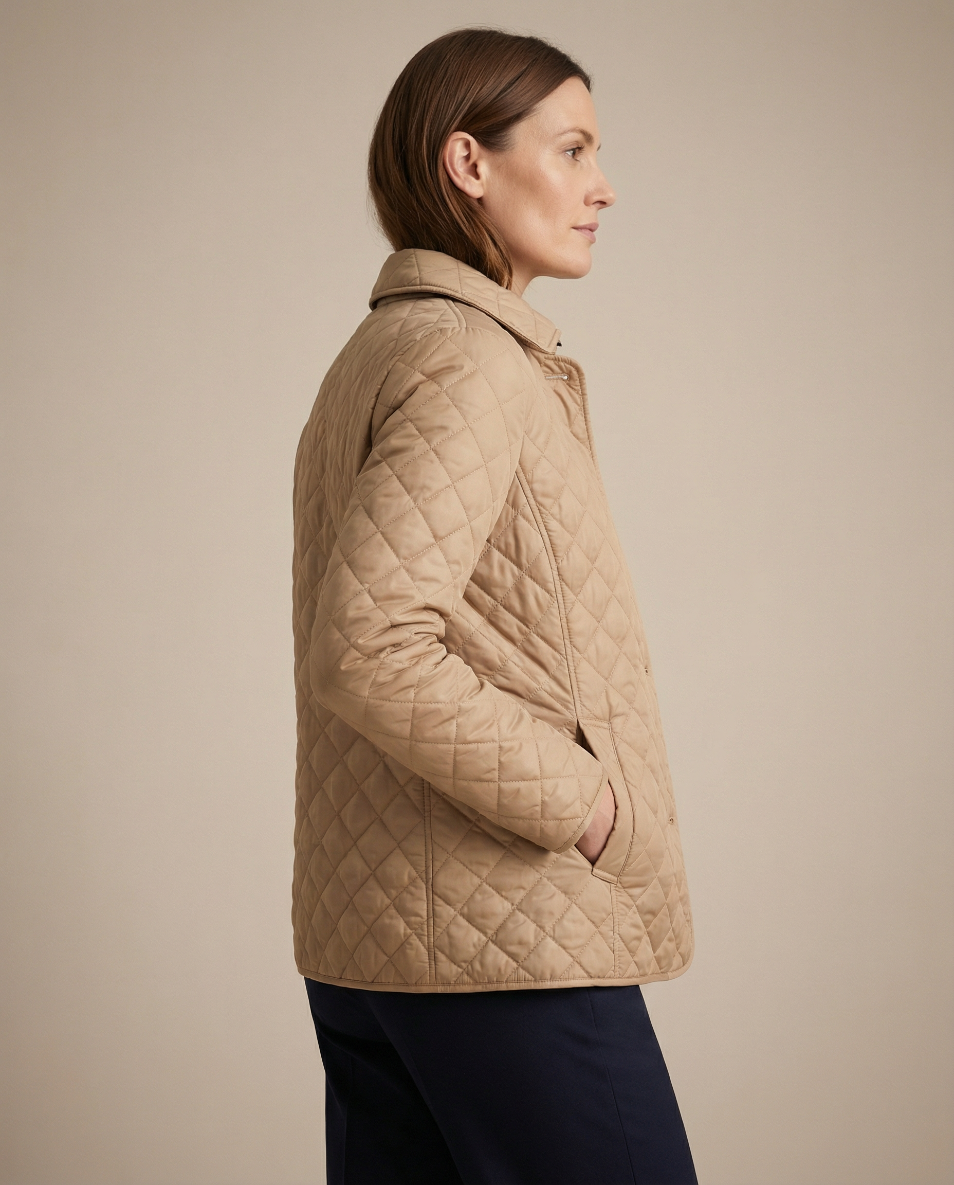 GRACE | Quilted jacket with button-up front