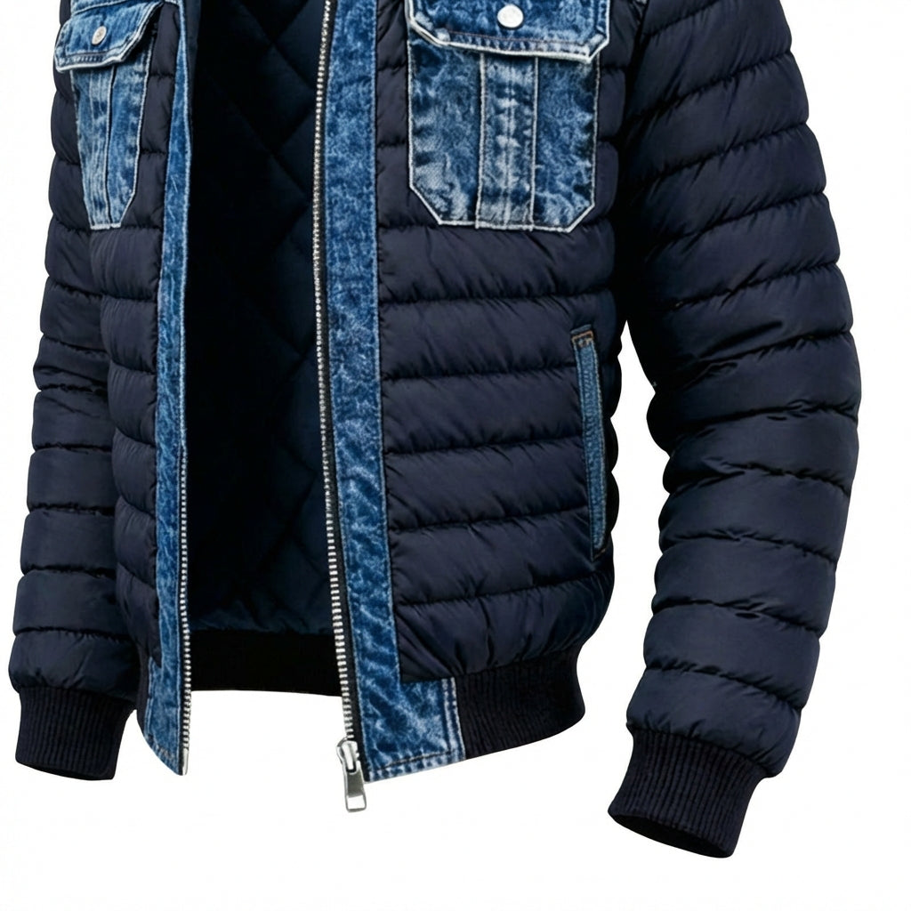 DYLAN | Denim jacket with quilted lining