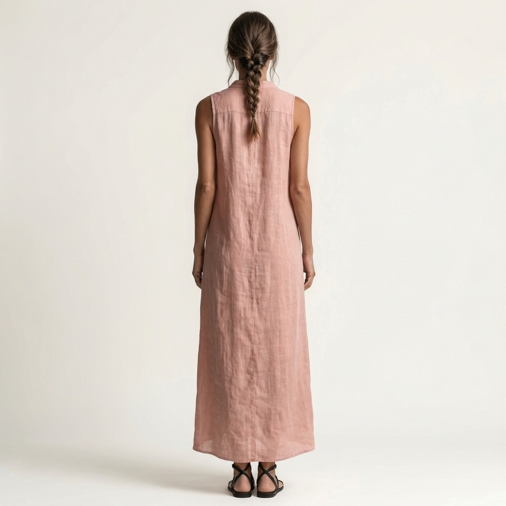 MIRABELL | Maxi dress with hooded collar