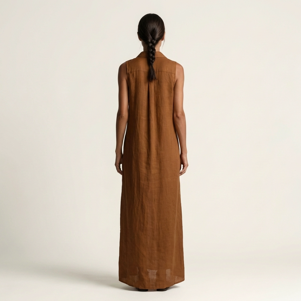 MIRABELL | Maxi dress with hooded collar