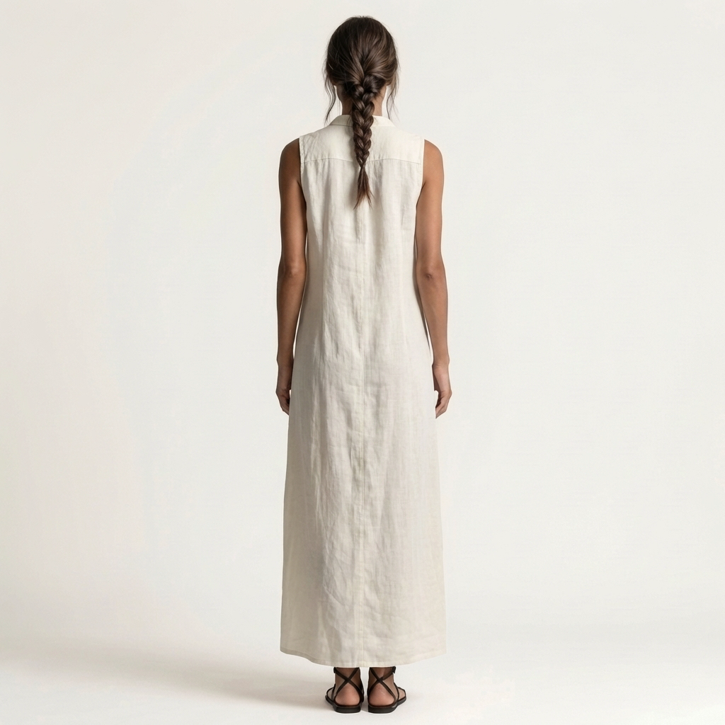 MIRABELL | Maxi dress with hooded collar