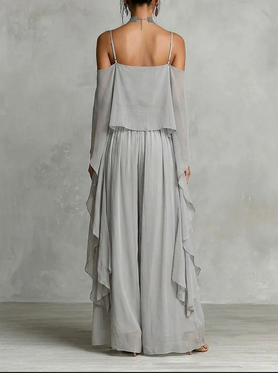 IVAH | Set with wide-leg trousers