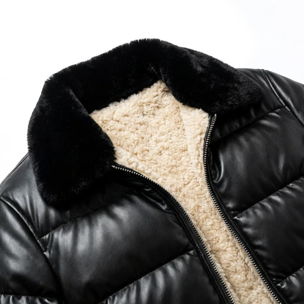 BEAU | Quilted jacket with high collar