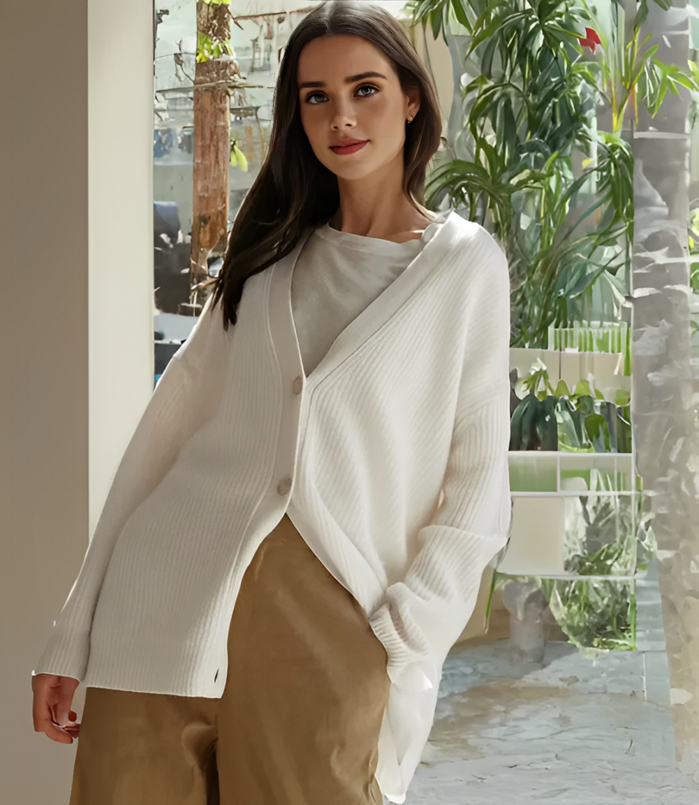 SIENNA | Cardigan with button closure