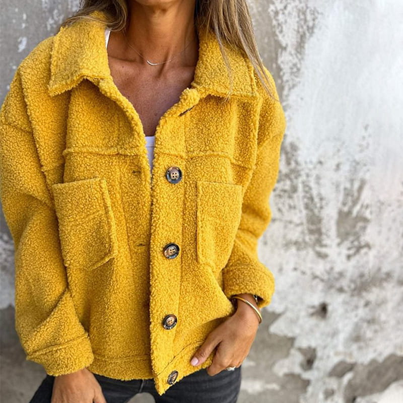 KEIRA | Autumn coat with lapel collar
