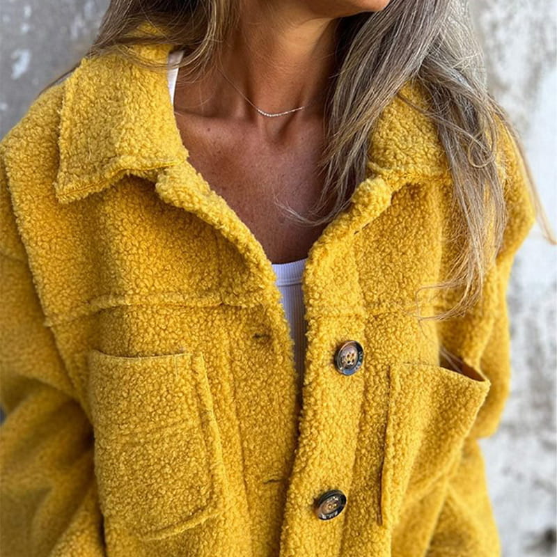 KEIRA | Autumn coat with lapel collar