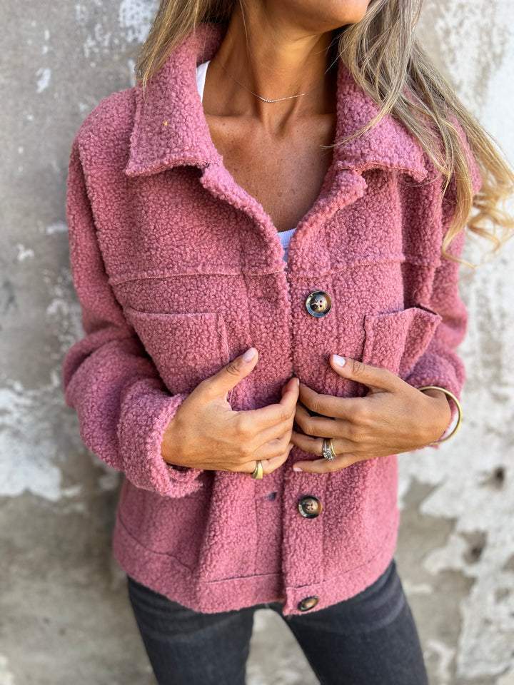 KEIRA | Autumn coat with lapel collar
