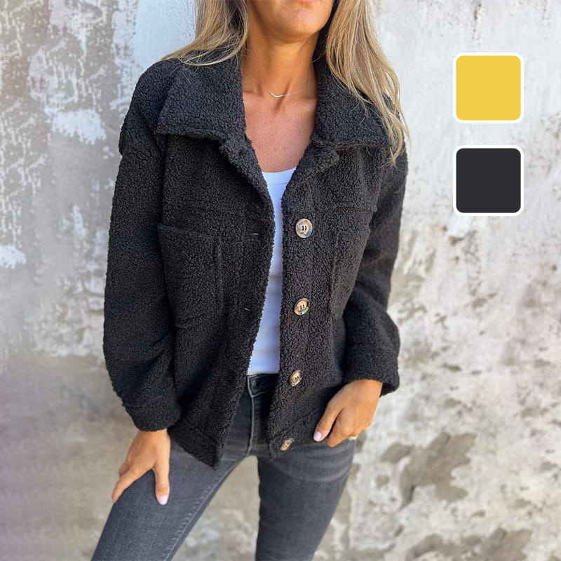 KEIRA | Autumn coat with lapel collar