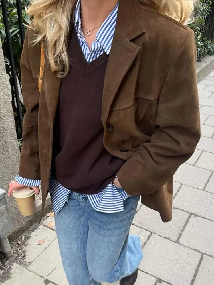 ZARINA | Jacket with bouclé texture