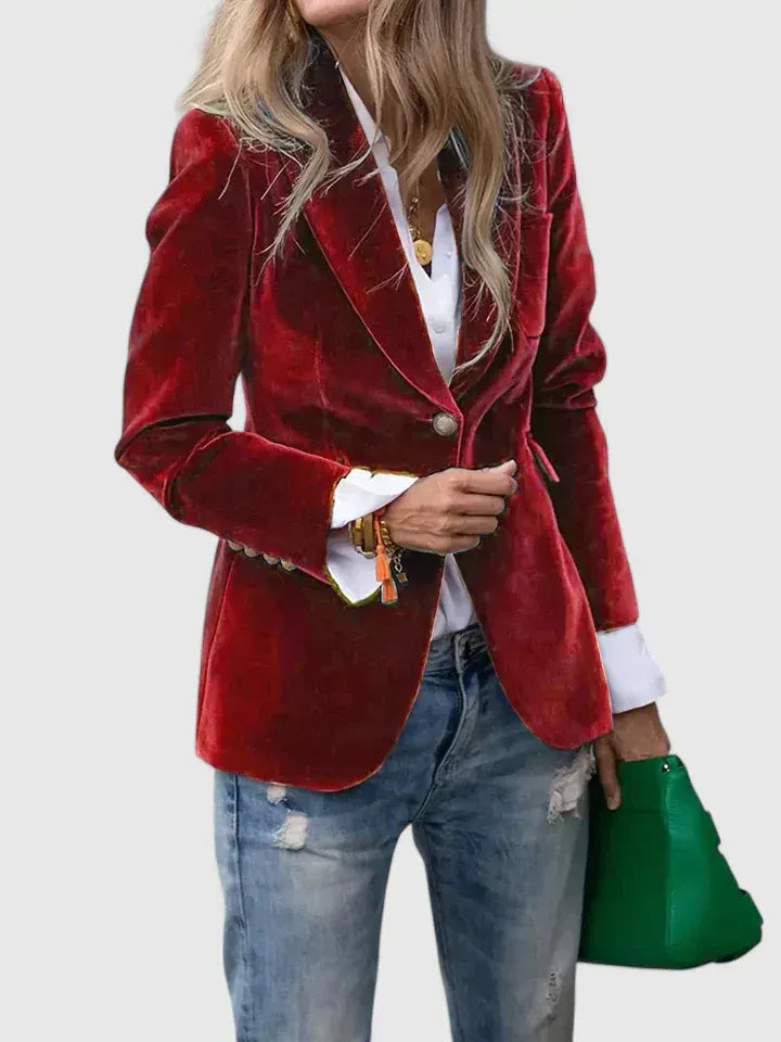 KENDALL | Blazer with gold buttons