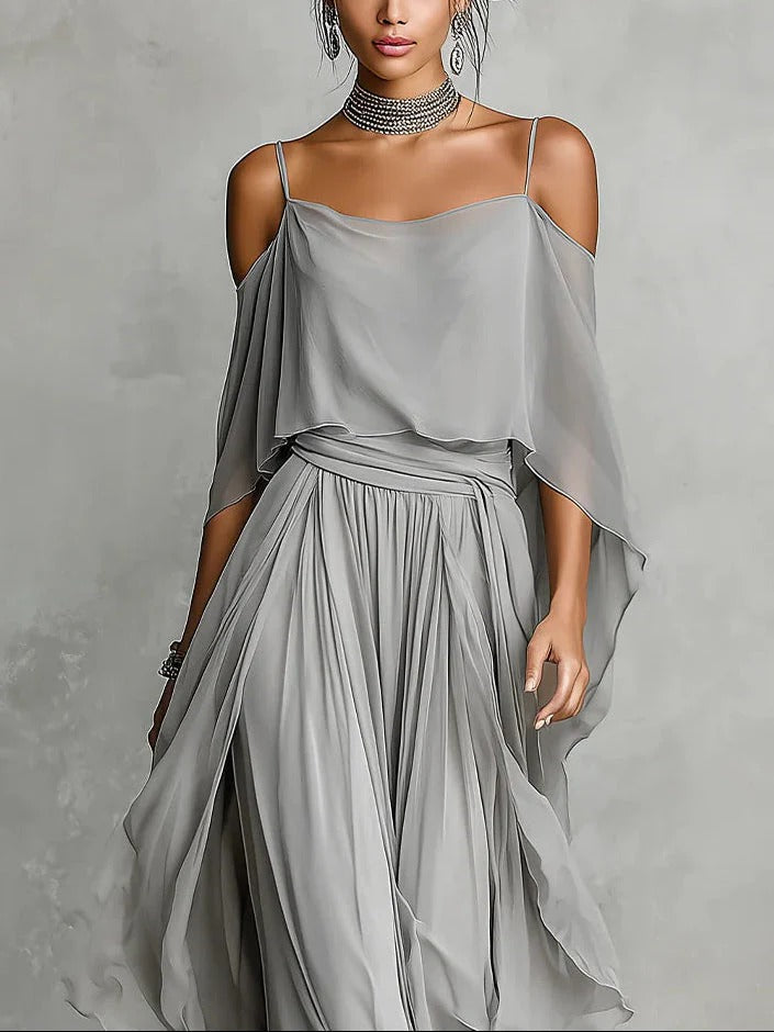 IVAH | Set with wide-leg trousers