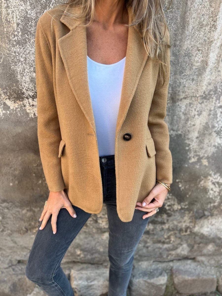 CHELSEA | Blazer with lapel collar - Liora Melbourne