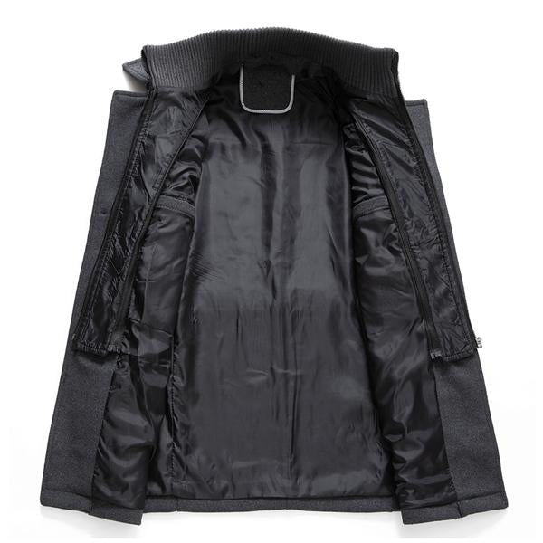 GEORGE | Coat with double collar