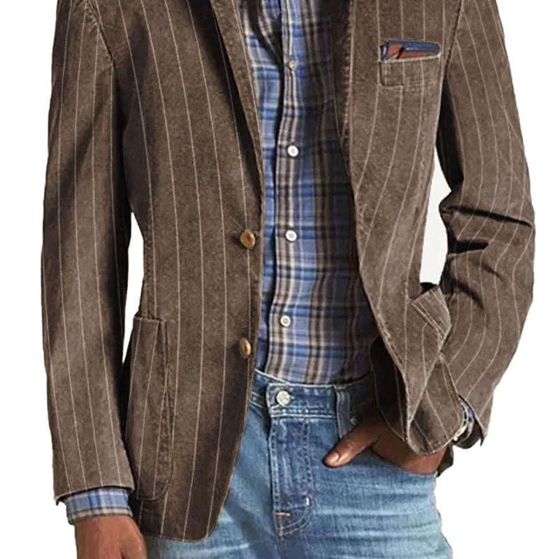 HUGO | Blazer with striped pattern
