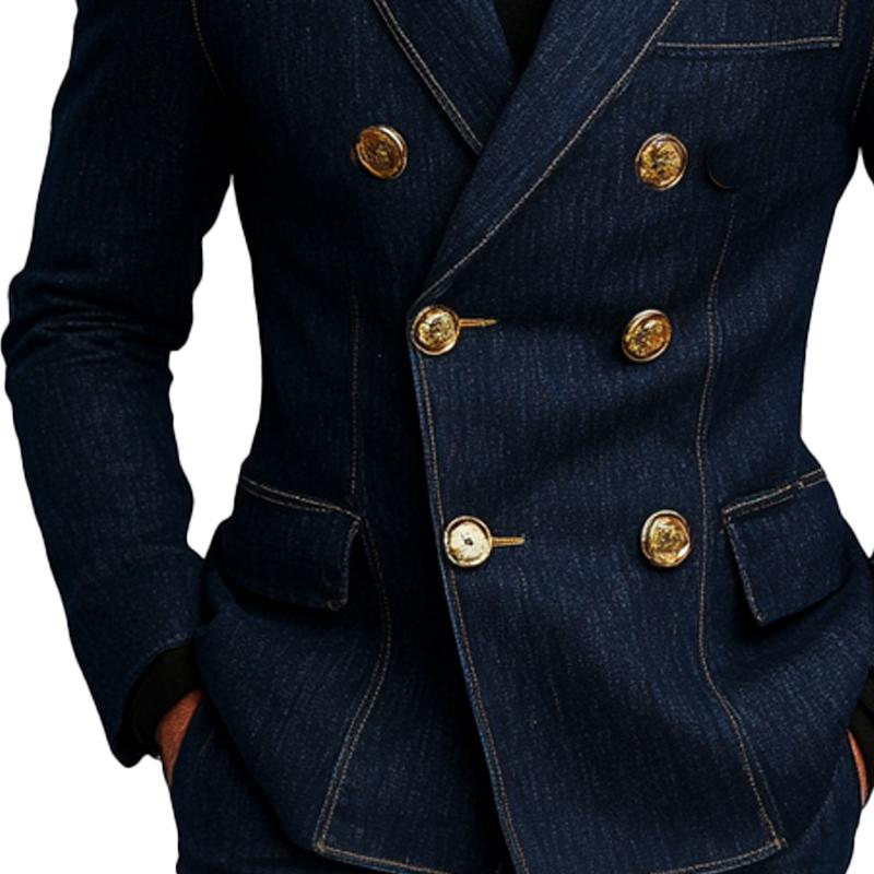 NOAH | Blazer with double-breasted design