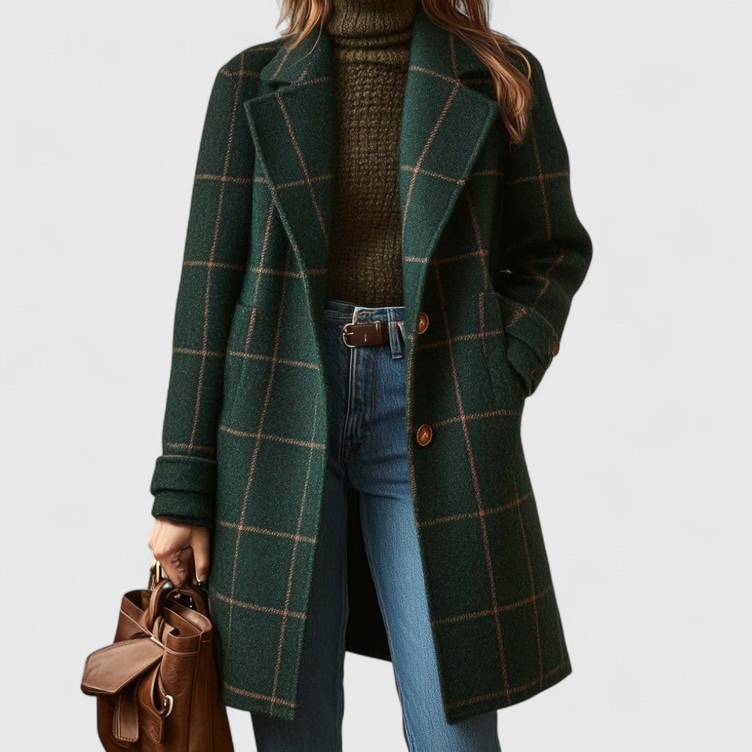HARPER | Jacket with check pattern