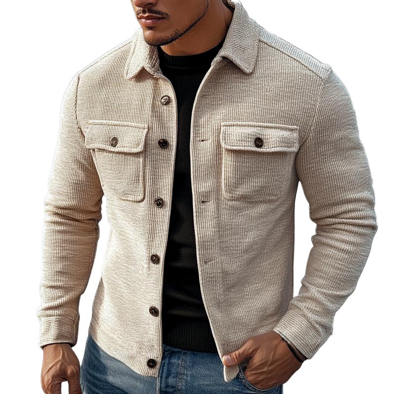 MASON | Jacket with striped texture
