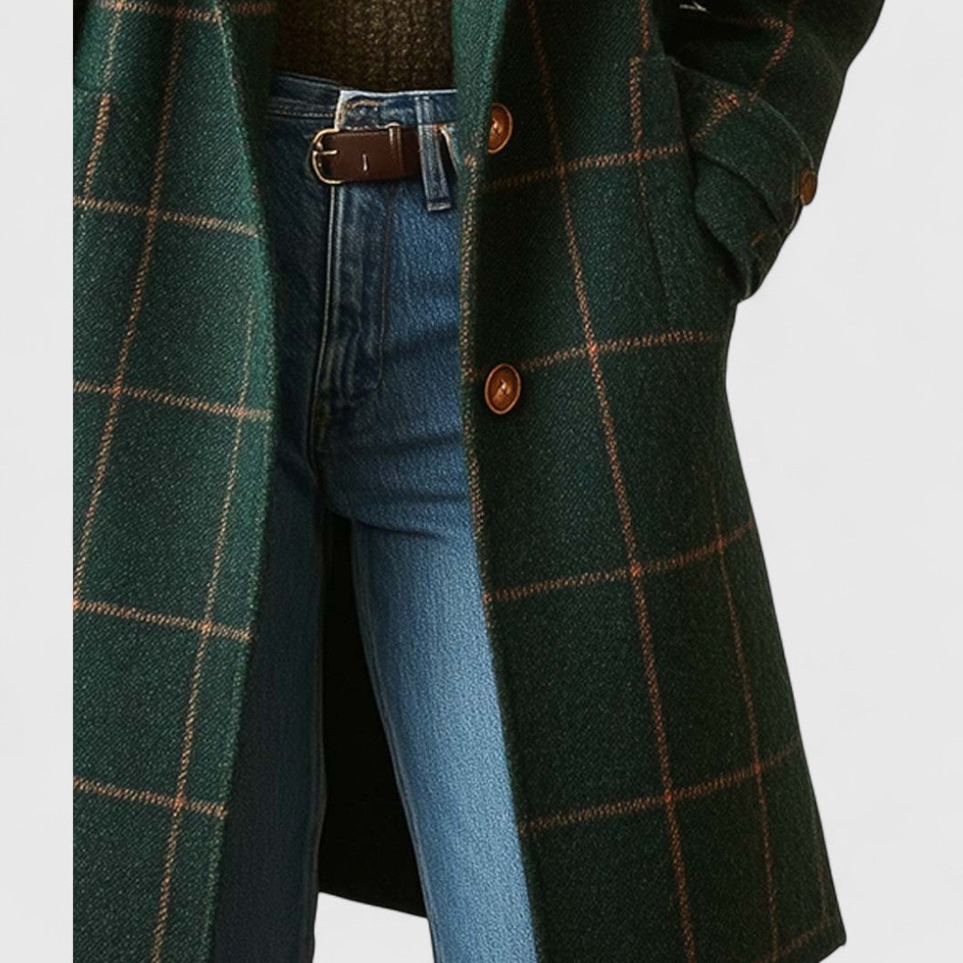 EDEN | Jacket with check pattern