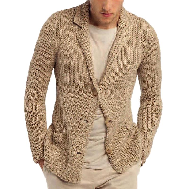 LIAM | Cardigan with lapel collar