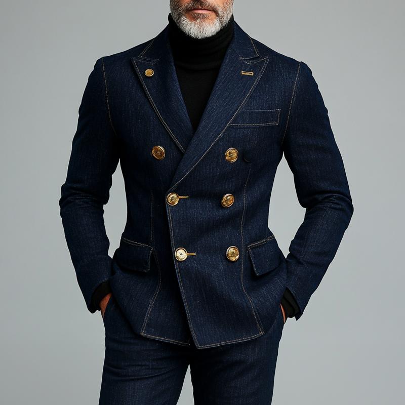 NOAH | Blazer with double-breasted design