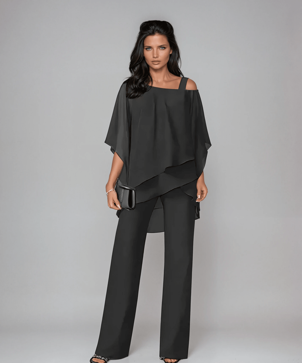 SCARLETT | Set with wide-leg pants - Liora Melbourne