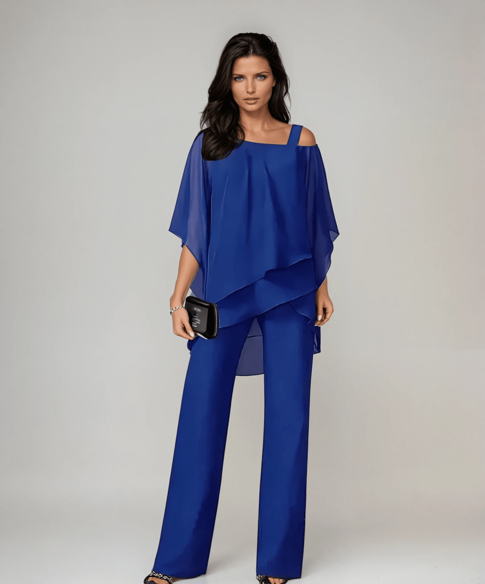 SCARLETT | Set with wide-leg pants - Liora Melbourne