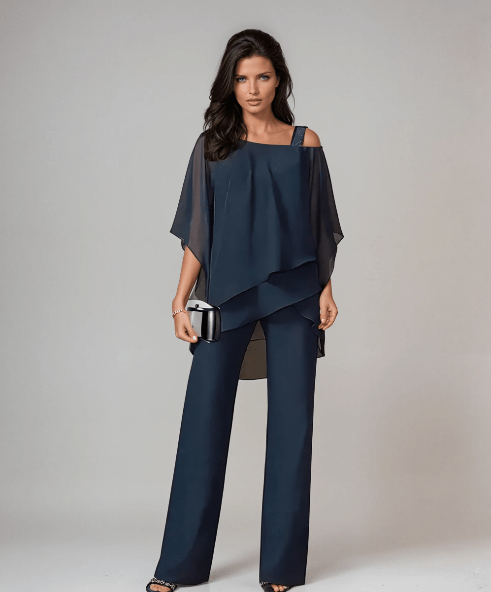 SCARLETT | Set with wide-leg pants - Liora Melbourne