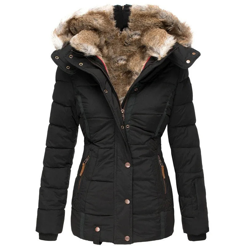 SUZIE | Winter coat with fur lining