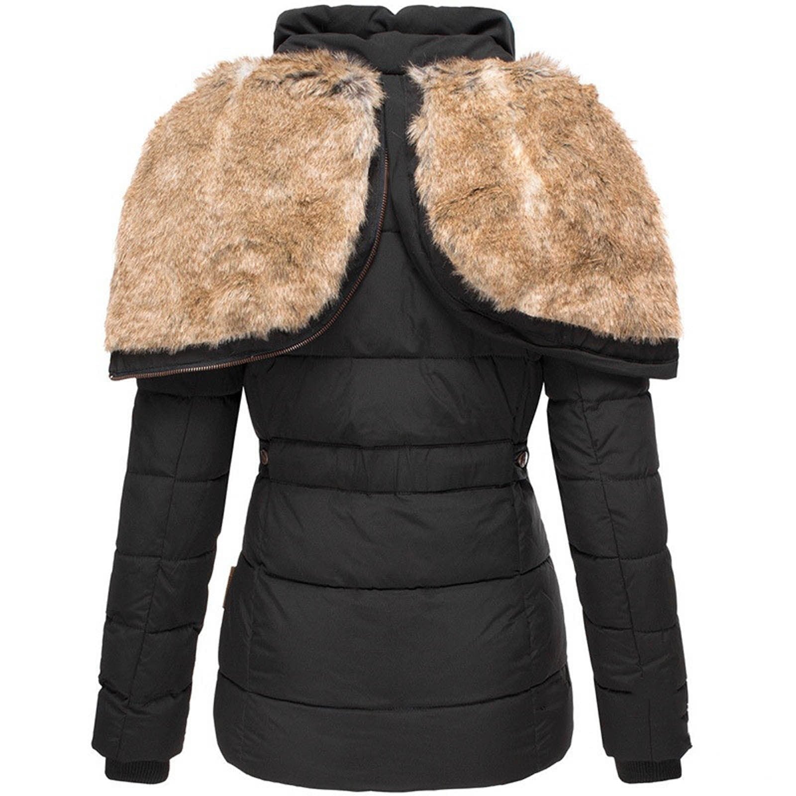 SUZIE | Winter coat with fur lining