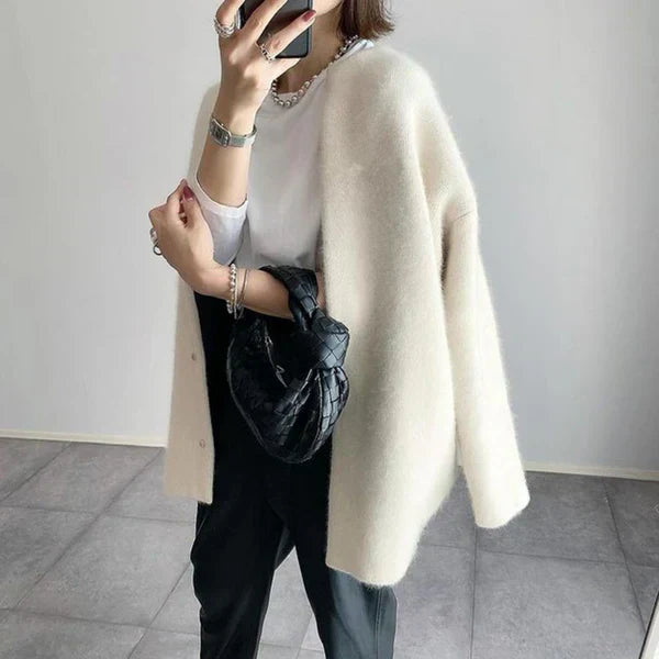 ELSIE | Cardigan with button front