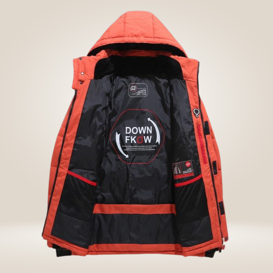 HARPER | Goose down parka with functional pockets