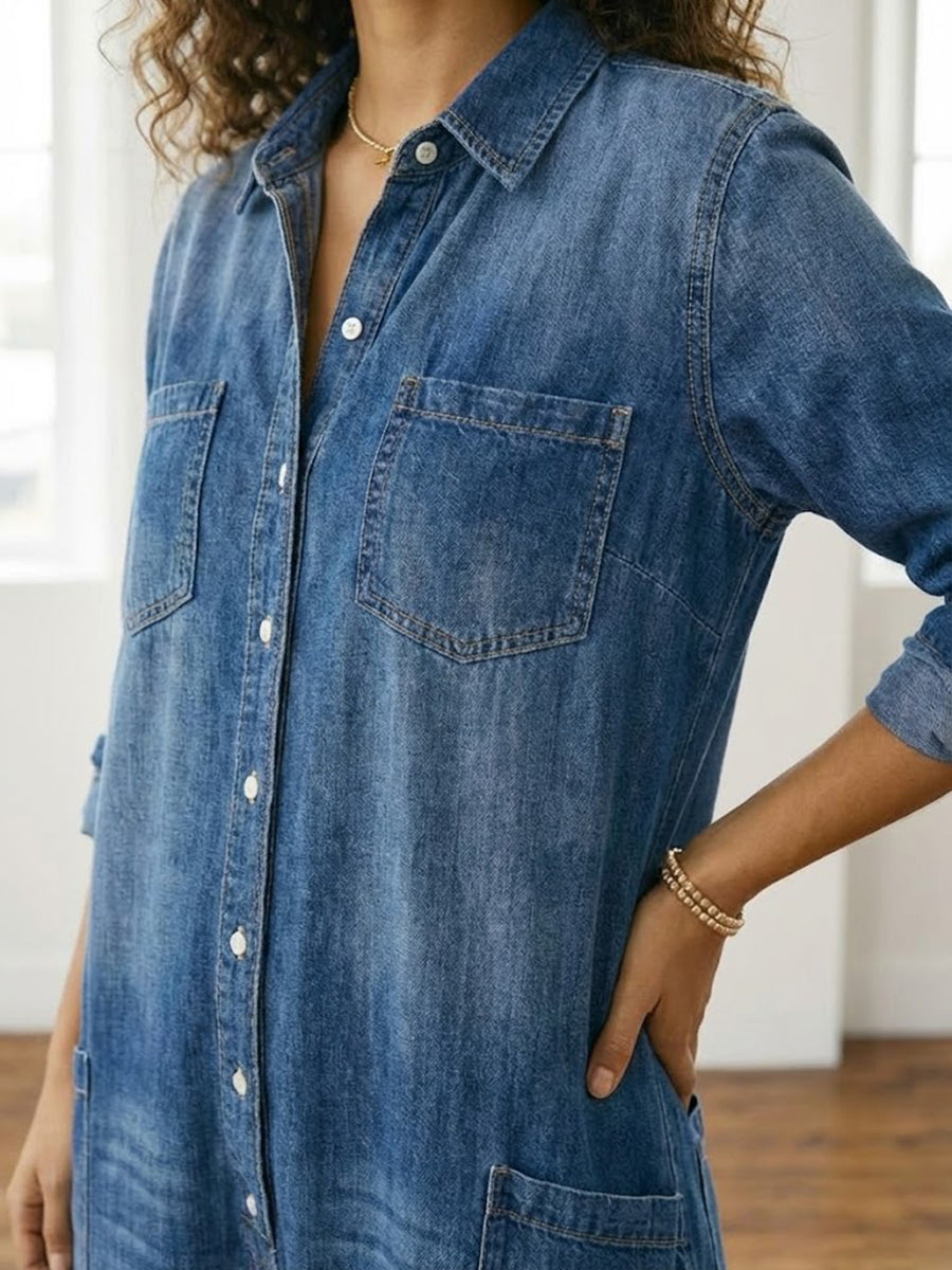 JUNE | Jumpsuit with button closure