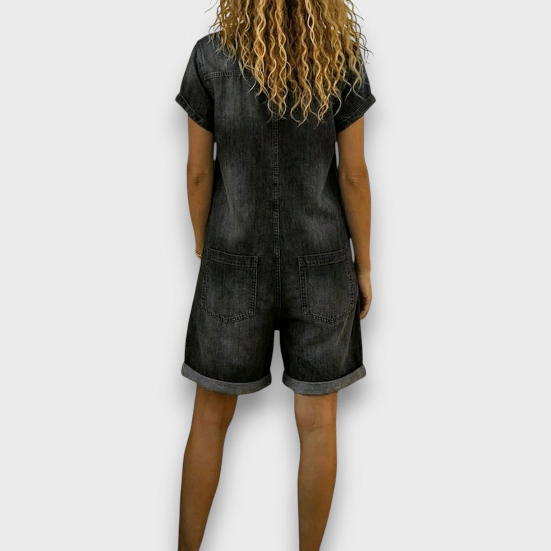 JUNE | Short overalls with wide legs