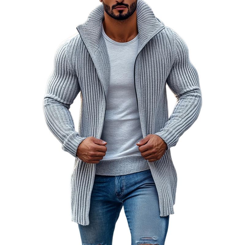 LUCA | Knit cardigan with stripe detail