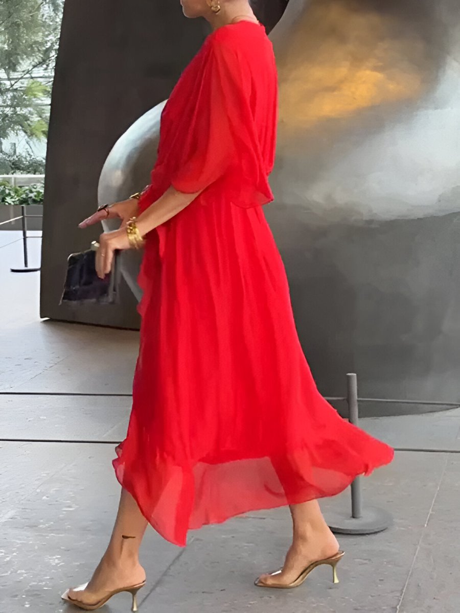 OLIWIA | Rochie feminină cu decolteu în V - Liora București