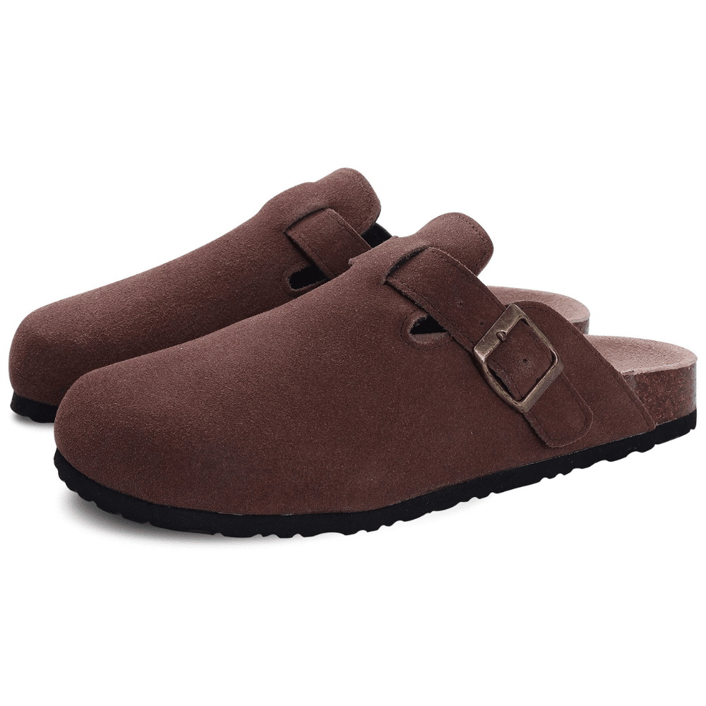LUKIA | Sandale anatomice din piele întoarsă - Liora București