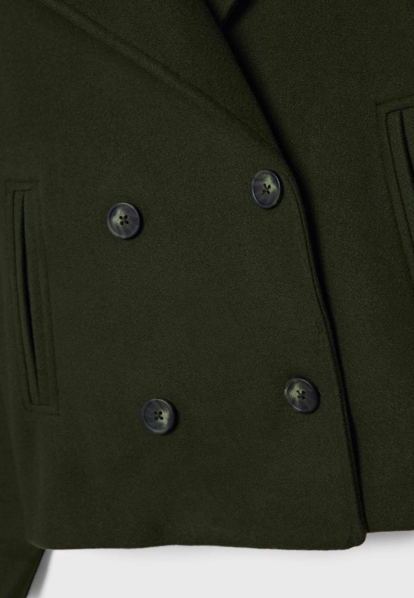 HARPER | Short jacket with double-breasted front