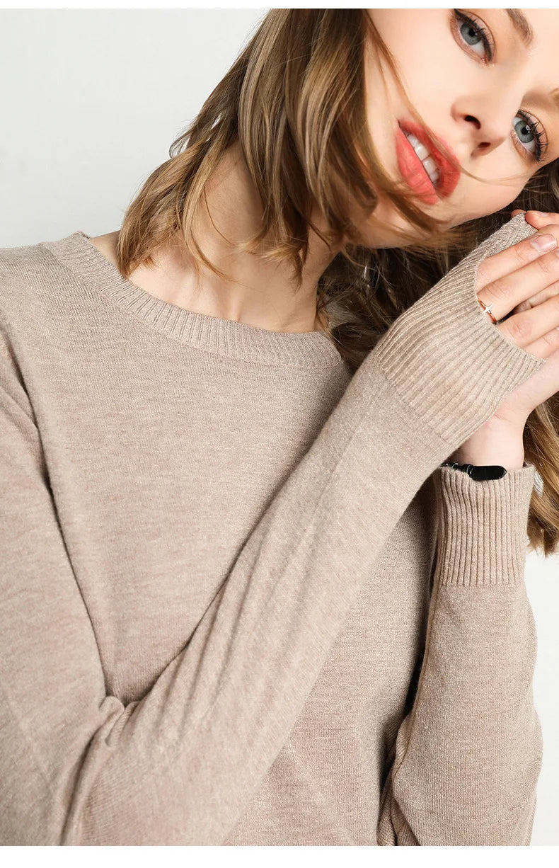 IMOGEN | Fine-knit wool jumper